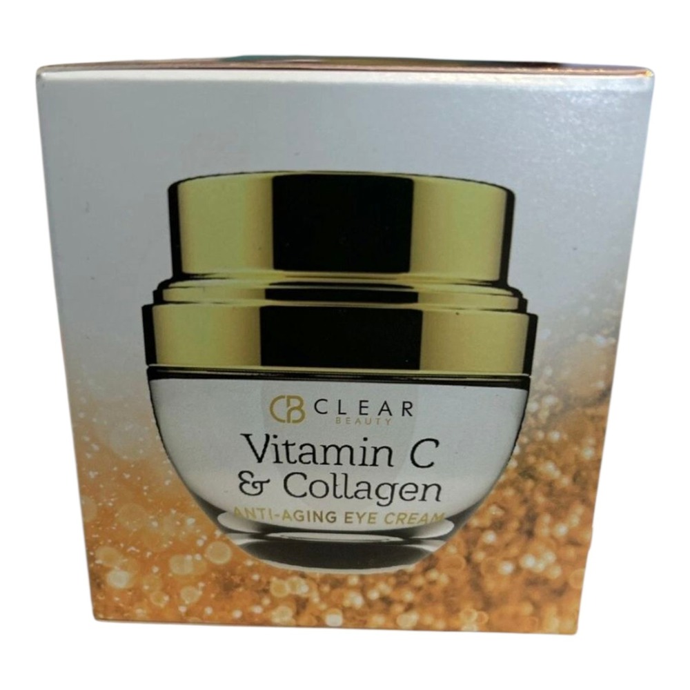 CLAIR Beauty Vitamin C Collagen Anti-Aging Eye Cream Wrimkle Reducing NEW - Picture 11 of 11
